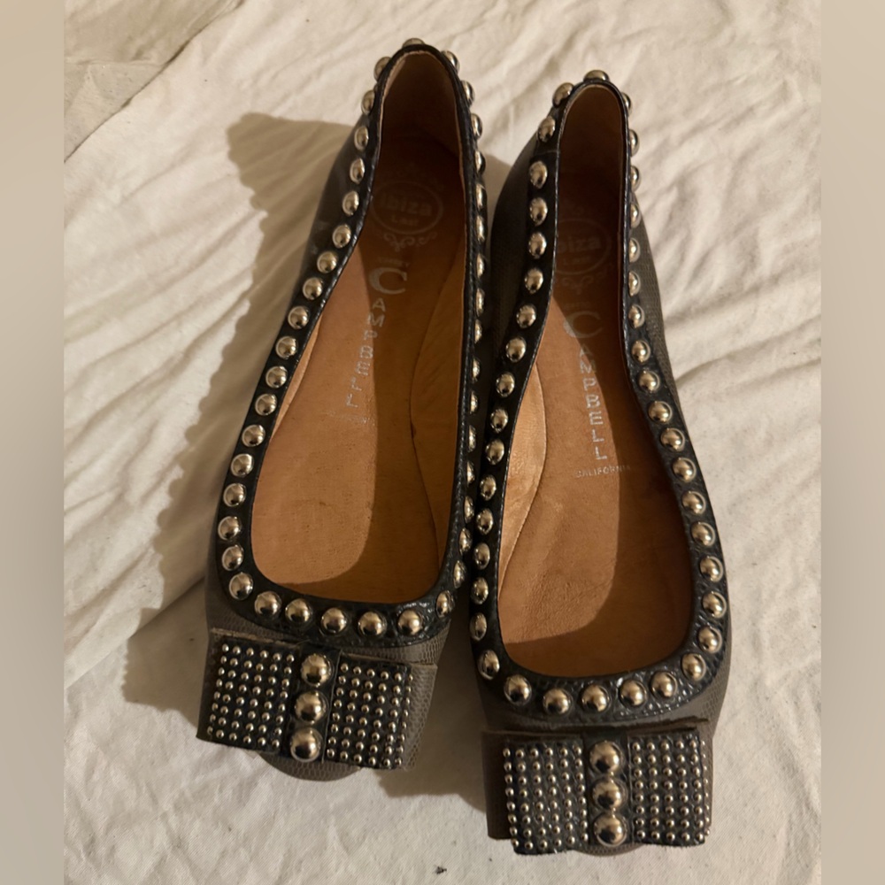 Jeffrey Campbell Studded Black Women's flats